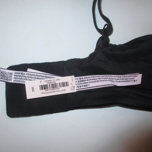 38G Victoria Secret BODY BY VICTORIA Unlined Full Coverage Bra Smooth Microfiber - Picture 7 of 9
